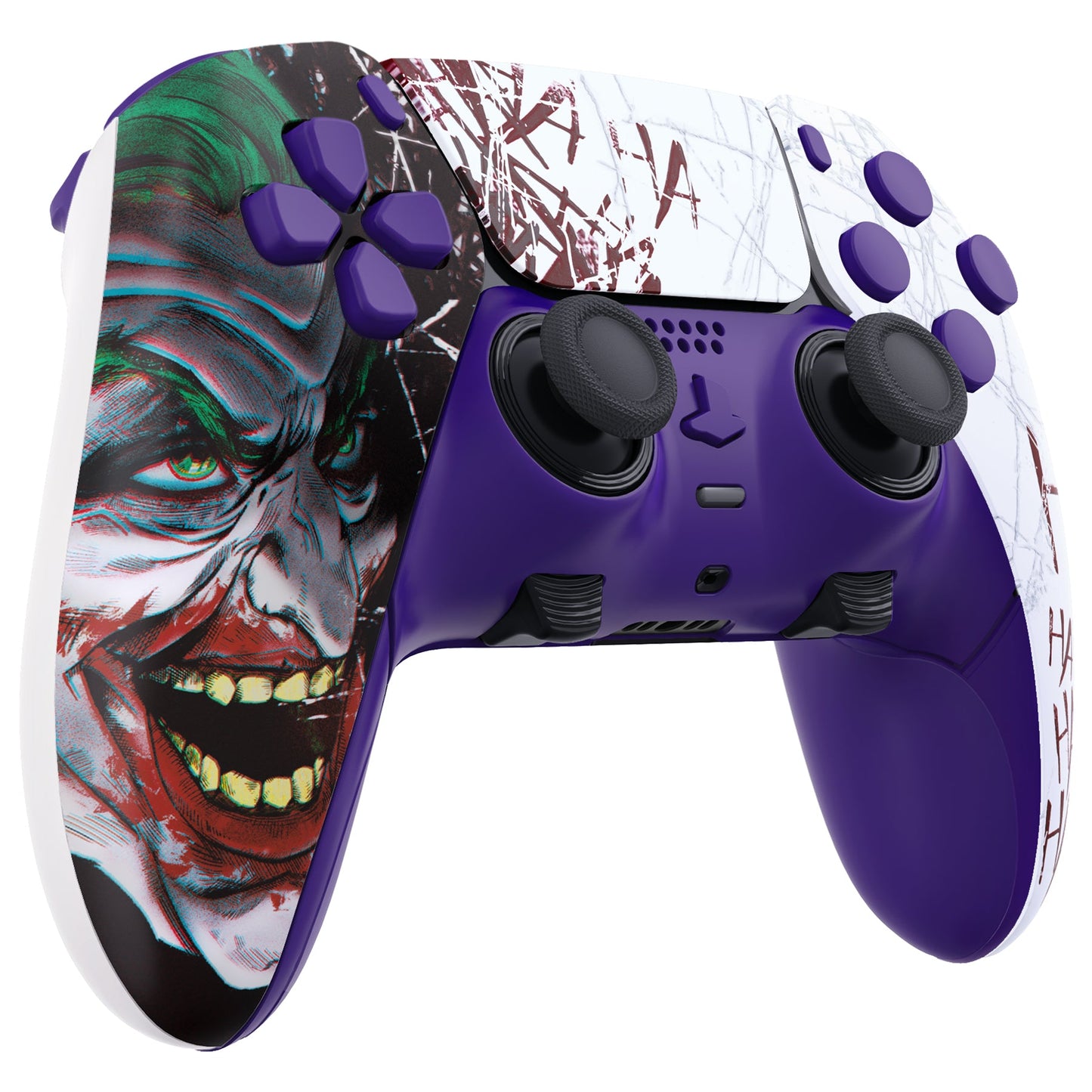 Replacement Full Set Shells with Buttons Compatible with PS5 Edge Controller - Clown HAHAHA eXtremeRate