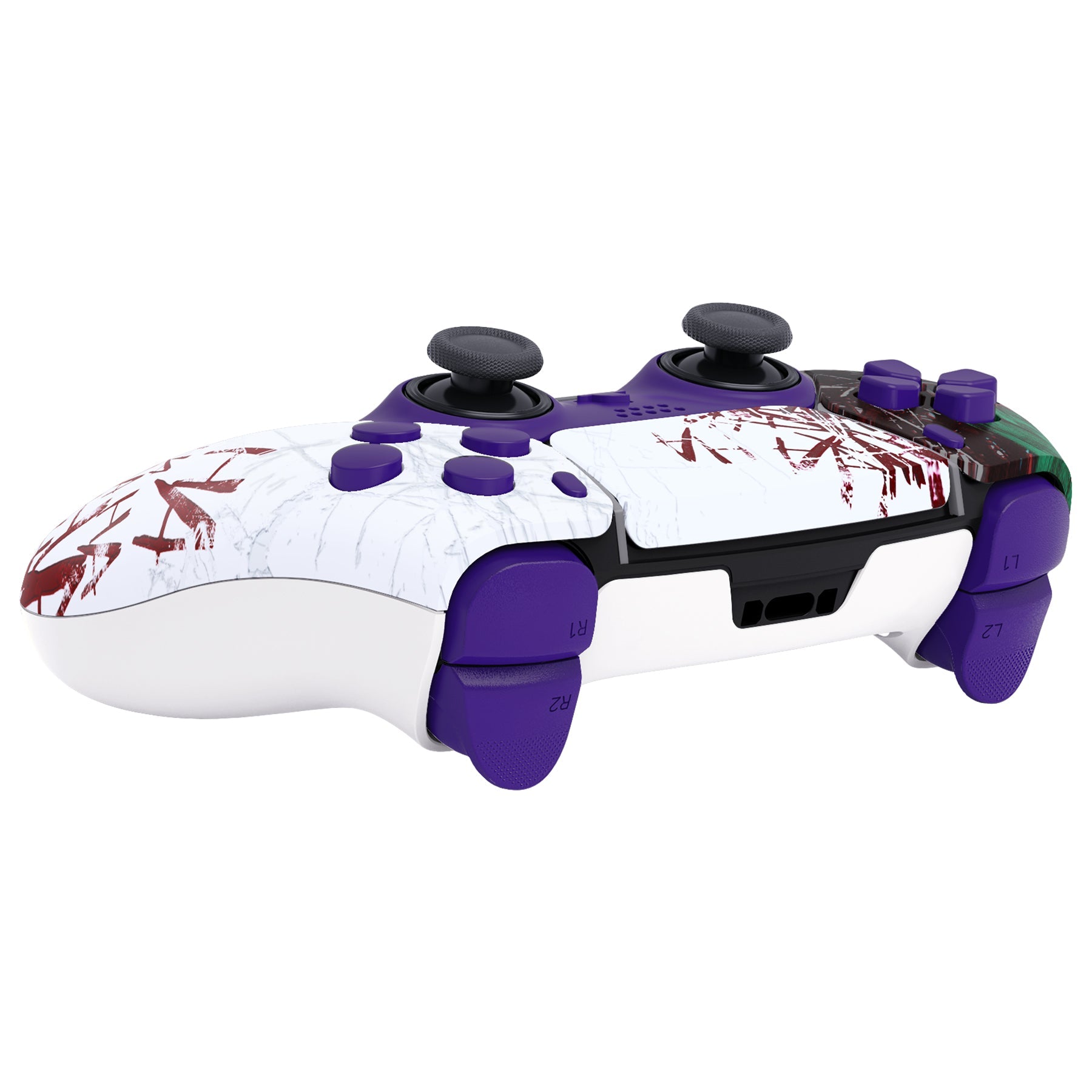 Replacement Full Set Shells with Buttons Compatible with PS5 Edge Controller - Clown HAHAHA eXtremeRate