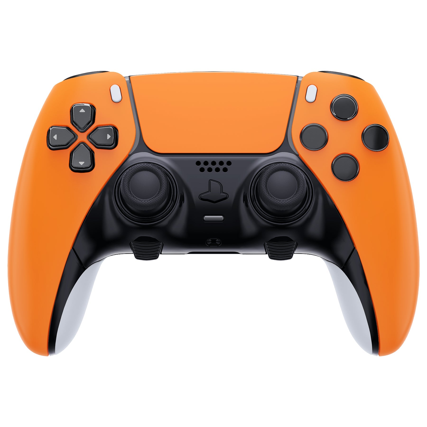 Replacement Left Right Front Housing Shell with Touchpad Compatible with PS5 Edge Controller - Orange eXtremeRate