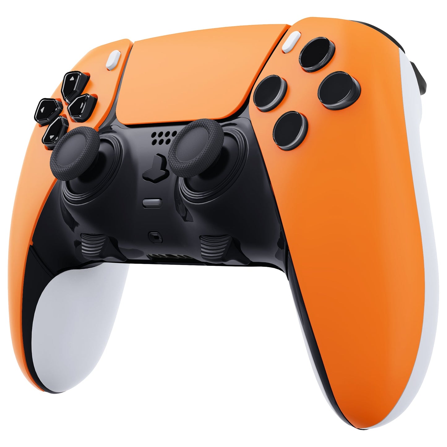 Replacement Left Right Front Housing Shell with Touchpad Compatible with PS5 Edge Controller - Orange eXtremeRate