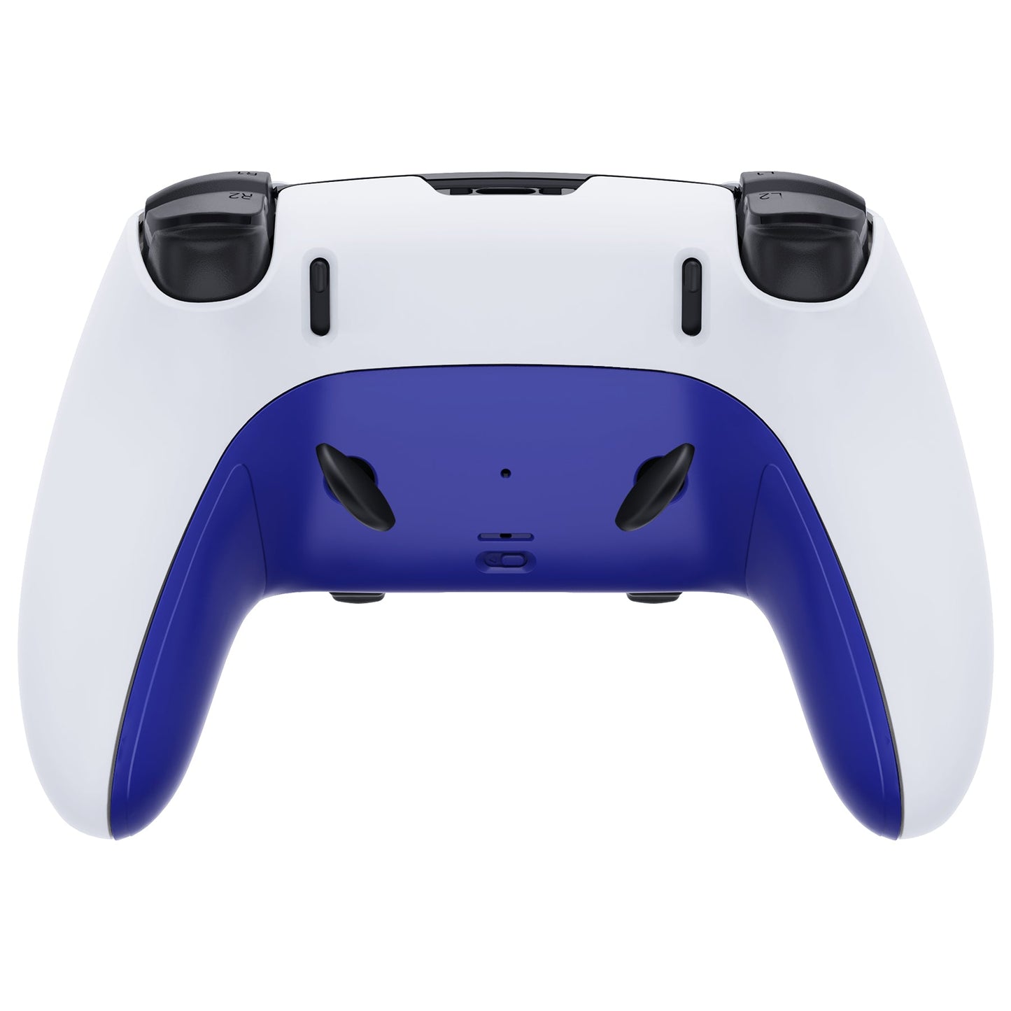 Replacement Top Bottom Decorative Trim Shell Compatible with PS5 Edge Controller - Blue eXtremeRate