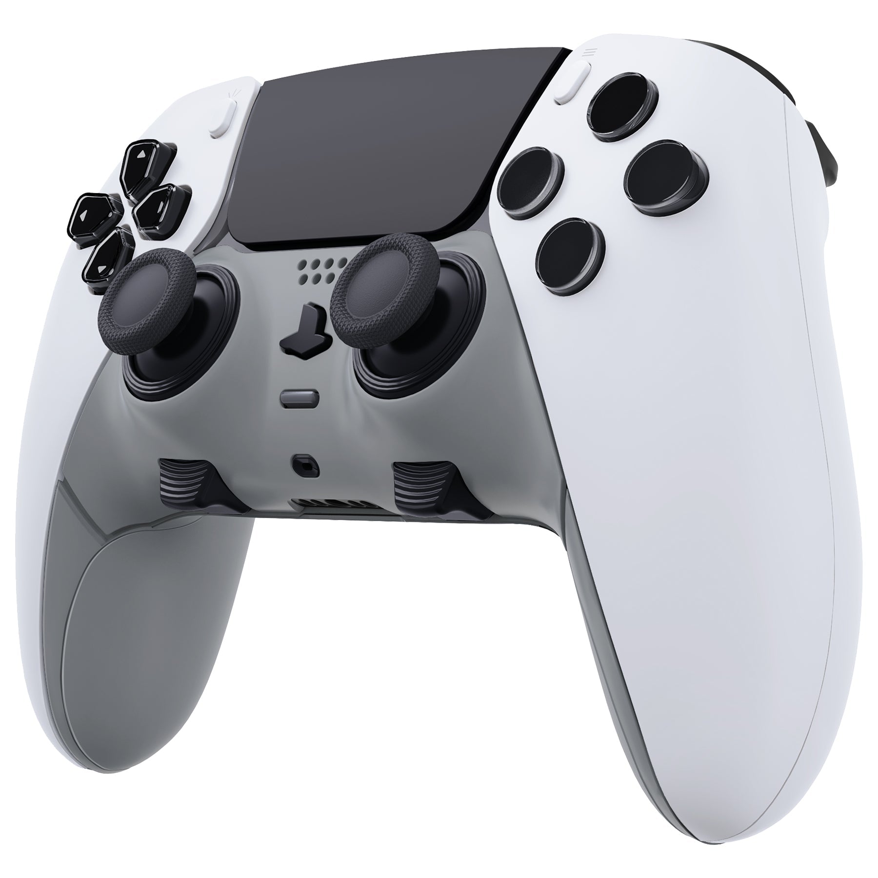 Replacement Top Bottom Decorative Trim Shell Compatible with PS5 Edge Controller - New Hope Gray eXtremeRate