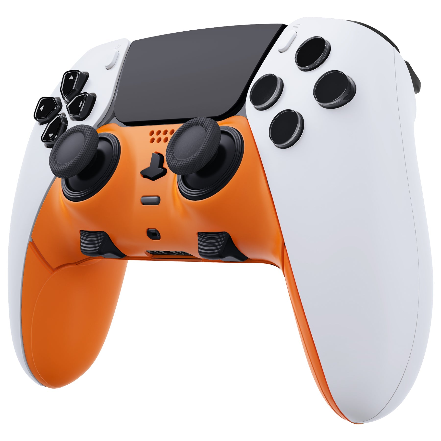 Replacement Top Bottom Decorative Trim Shell Compatible with PS5 Edge Controller - Orange eXtremeRate