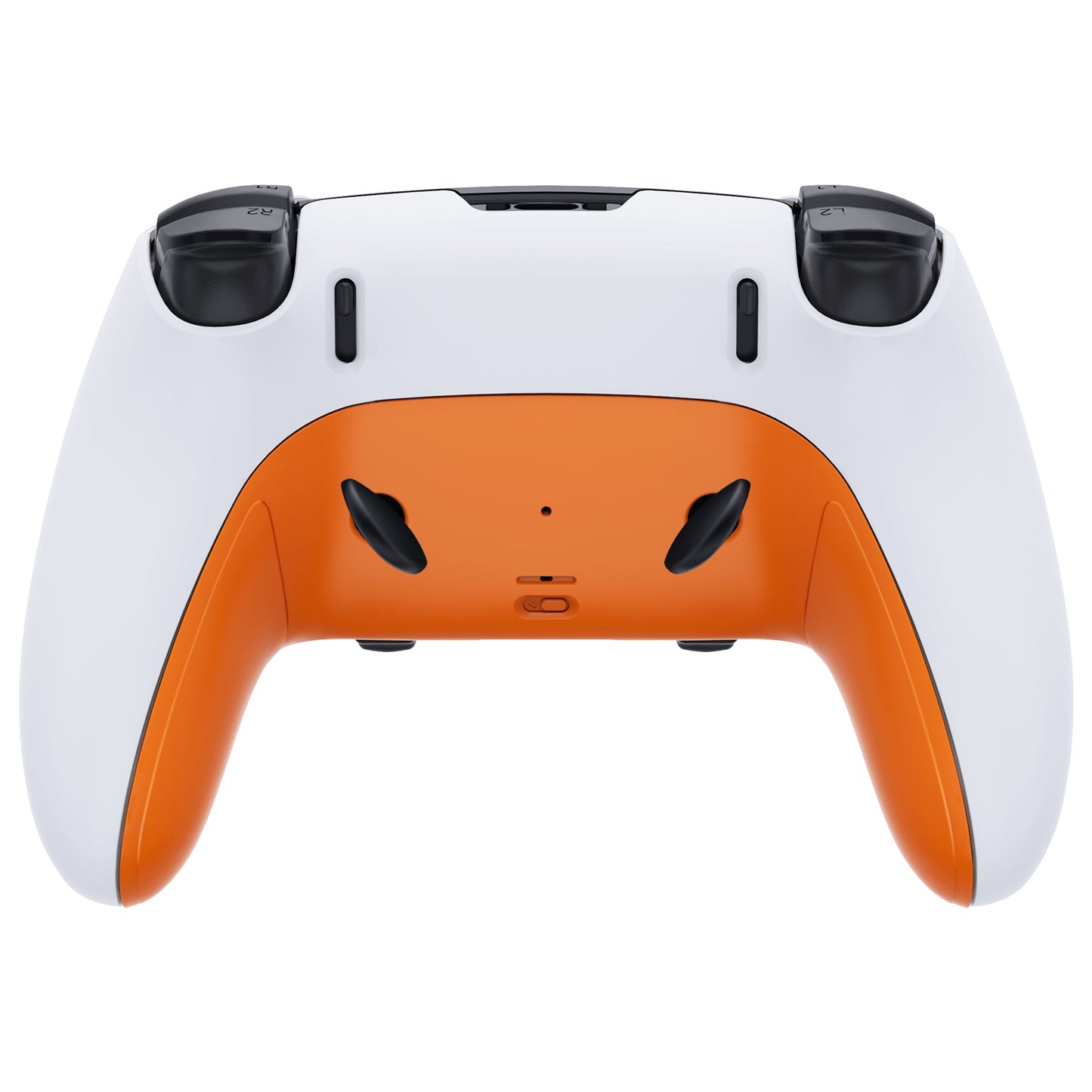 Replacement Top Bottom Decorative Trim Shell Compatible with PS5 Edge Controller - Orange eXtremeRate