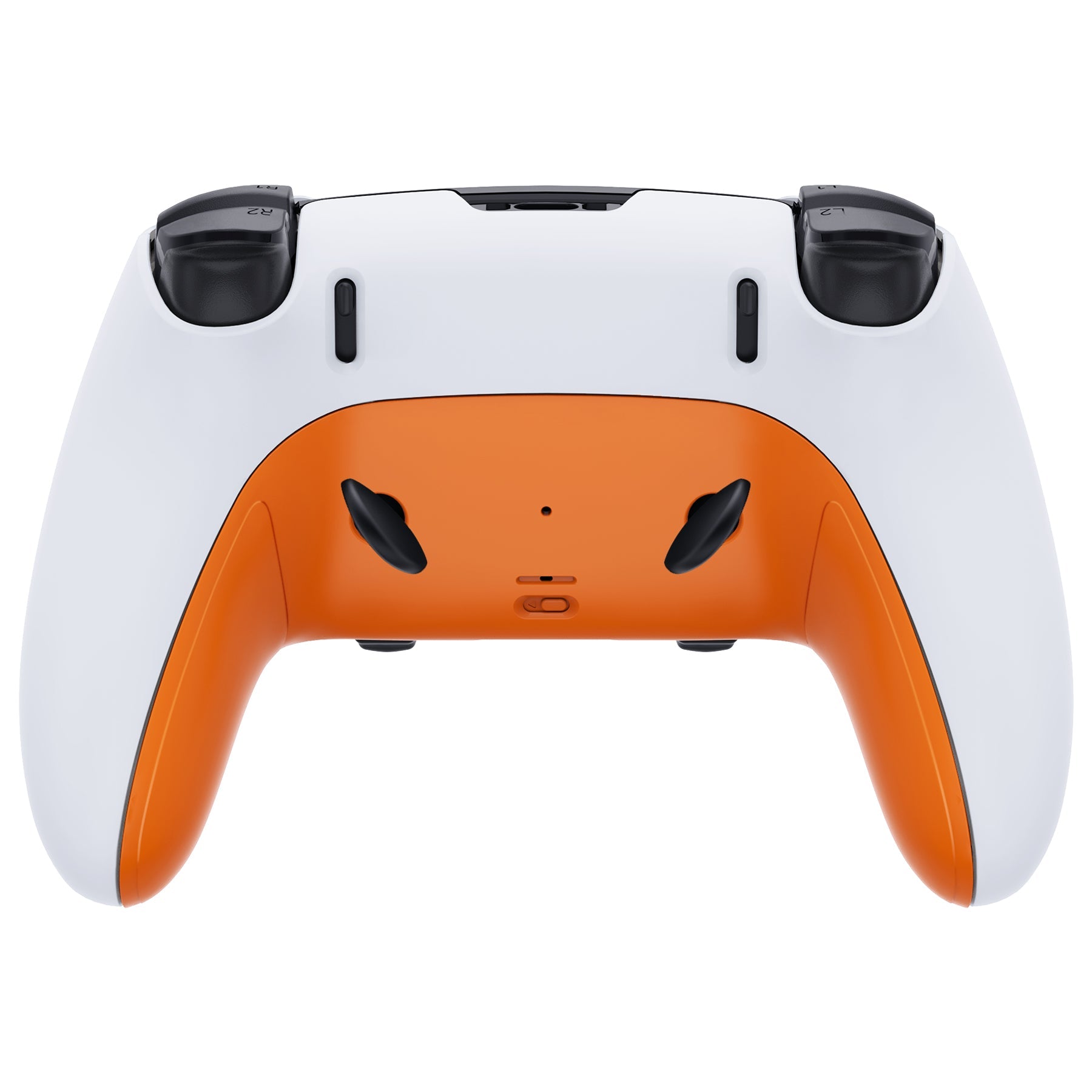 Replacement Top Bottom Decorative Trim Shell Compatible with PS5 Edge Controller - Orange eXtremeRate