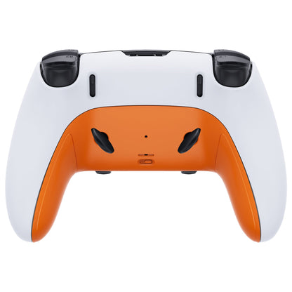 Replacement Top Bottom Decorative Trim Shell Compatible with PS5 Edge Controller - Orange eXtremeRate