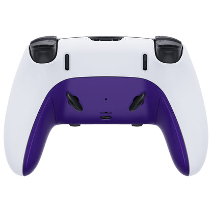 Replacement Top Bottom Decorative Trim Shell Compatible with PS5 Edge Controller - Purple eXtremeRate