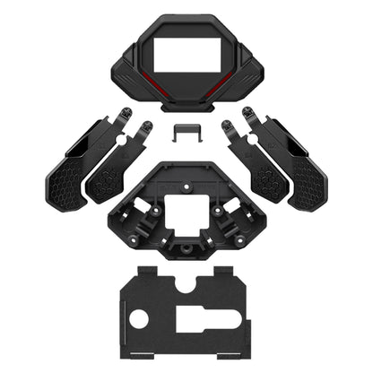 eXtremeRate SPARK バックパドル用 K1 K2 K3 K4 交換用バックパドル、PS5コントローラー対応【ブラック】