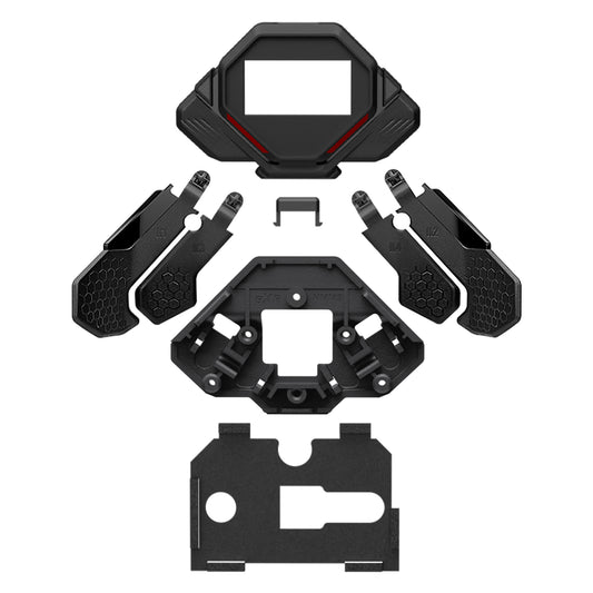 eXtremeRate SPARK バックパドル用 K1 K2 K3 K4 交換用バックパドル、PS5コントローラー対応【ブラック】
