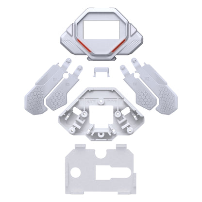 eXtremeRate SPARK バックパドル用 K1 K2 K3 K4 交換用バックパドル、PS5コントローラー対応【灰白色】
