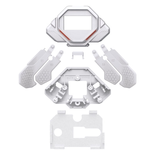 eXtremeRate SPARK バックパドル用 K1 K2 K3 K4 交換用バックパドル、PS5コントローラー対応【ホワイト】
