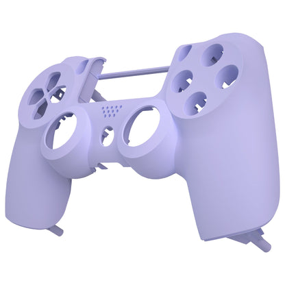 eXtremeRate Retail Light Violet Soft Touch Faceplate Cover Front Housing Shell Case Replacement Part for ps4 Slim ps4 Pro Controller (CUH-ZCT2 JDM-040 JDM-050 JDM-055) - SP4FX19