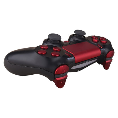 eXtremeRate Retail Replacement D-pad R1 L1 R2 L2 Triggers Touchpad Action Home Share Options Buttons, Scarlet Red Full Set Buttons Repair Kits with Tool for ps4 Slim ps4 Pro CUH-ZCT2 Controller - SP4J0403