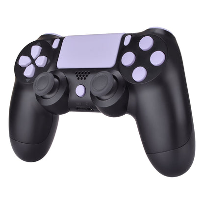 eXtremeRate Retail Replacement D-pad R1 L1 R2 L2 Triggers Touchpad Action Home Share Options Buttons, Light Violet Full Set Buttons Repair Kits with Tool for ps4 Slim ps4 Pro CUH-ZCT2 Controller - SP4J0412