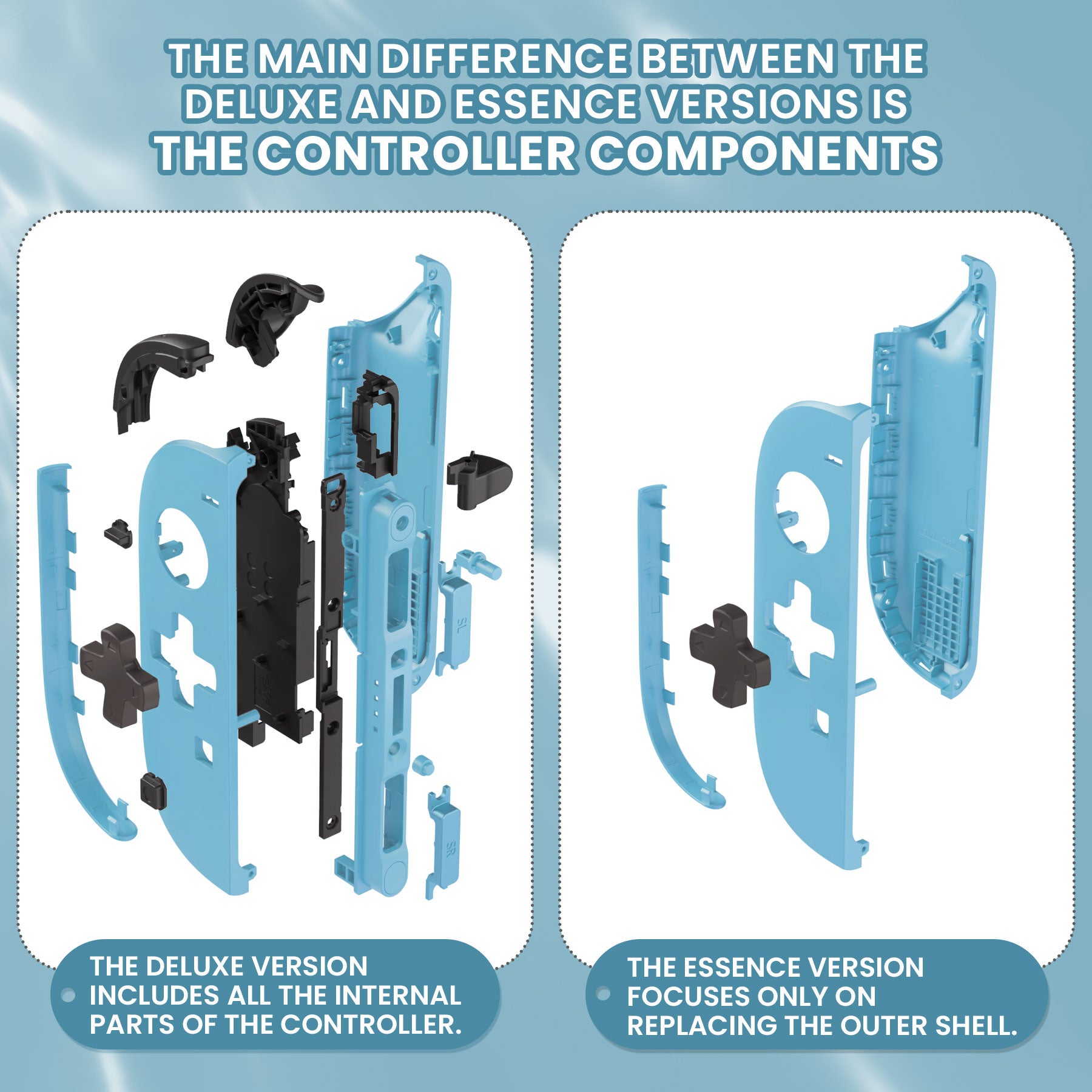 eXtremeRate Nintendo Switch 2対応ジョイコン交換フルセットシェル