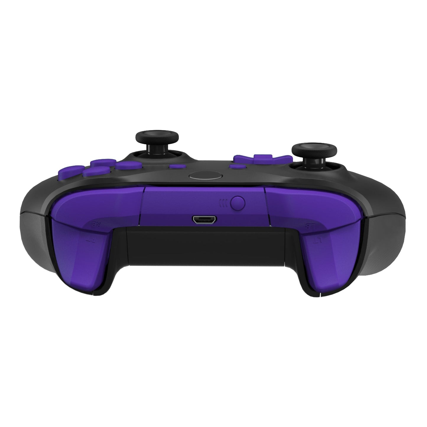 eXtremeRate Retail LB RB LT RT Bumpers Triggers D-Pad ABXY Start Back Sync Buttons, Purple Full Set Buttons Repair Kits with Tools for Xbox One S & Xbox One X Controller (Model 1708) - SXOJ0216