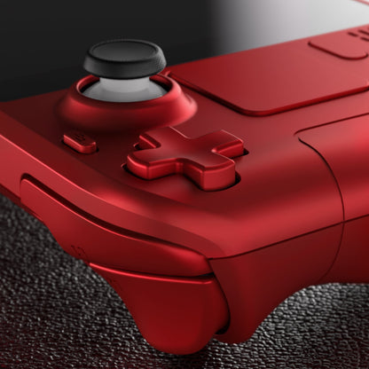 eXtremeRate Retail Scarlet Red Custom Full Set Shell with Buttons for Steam Deck Console