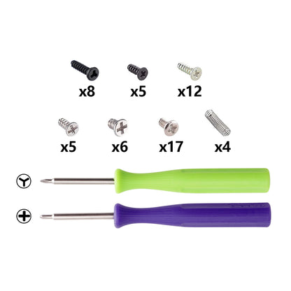 eXtremeRate Nintendo Switch Lite用交換フルセットシェル＆ABXYボタン保護フィルム付き【エメラルドグリーン】