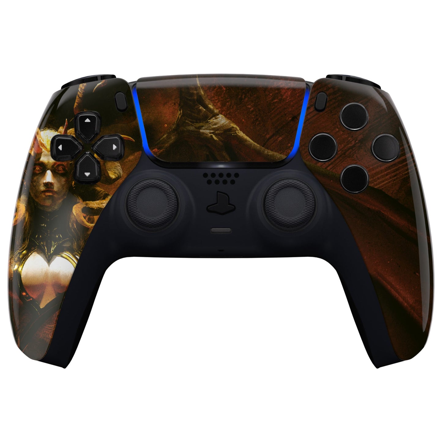 eXtremeRate Retail The Lilith Housing Shell Compatible with ps5 Controller BDM-010 BDM-020 BDM-030, DIY Replacement Shell Custom Touch Pad Cover Compatible with ps5 Controller - ZPFT1096G3