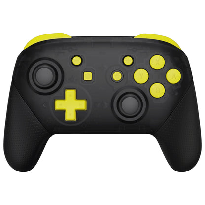 eXtremeRate Retail Replacement Full Set Buttons For Nintendo Switch Pro Controller - Sunflower Yellow - KRP359