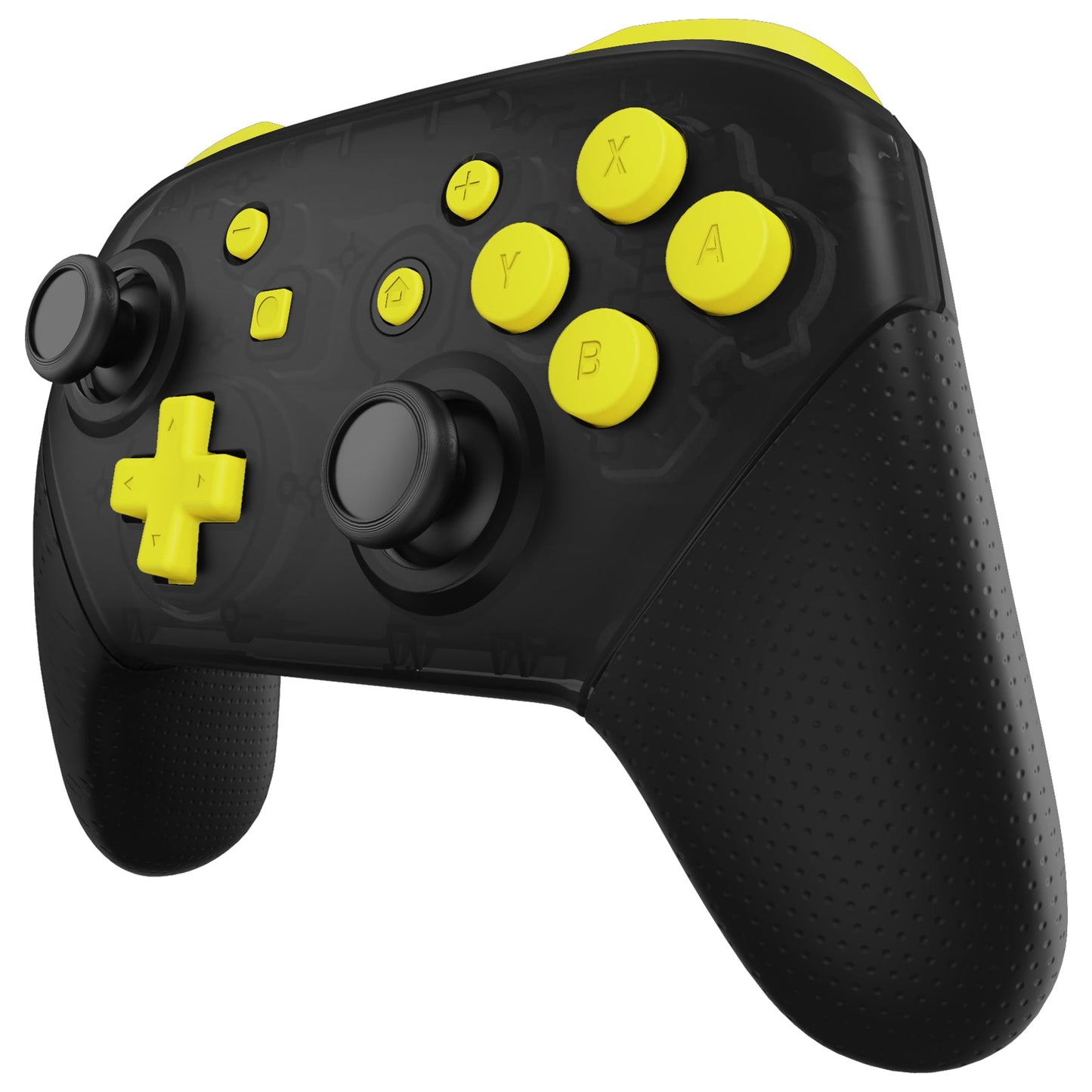 eXtremeRate Retail Replacement Full Set Buttons For Nintendo Switch Pro Controller - Sunflower Yellow - KRP359