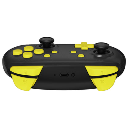 eXtremeRate Retail Replacement Full Set Buttons For Nintendo Switch Pro Controller - Sunflower Yellow - KRP359