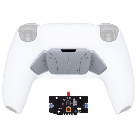 eXtremeRate Retail Turn RISE to RISE4 Kit ¨C Redesigned New Hope Gray K1 K2 K3 K4 Back Buttons Housing & Remap PCB Board for PS5 Controller eXtremeRate RISE & RISE4 Remap kit - Controller & Other RISE Accessories NOT Included - VPFM5010P