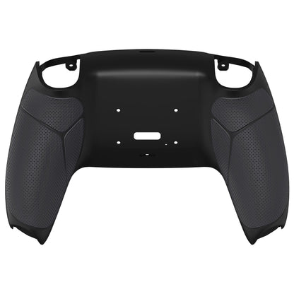 eXtremeRate Retail Black Performance Rubberized Grip Redesigned Back Shell for ps5 Controller eXtremerate RISE Remap Kit - Controller & RISE Remap Board NOT Included - UPFU6001