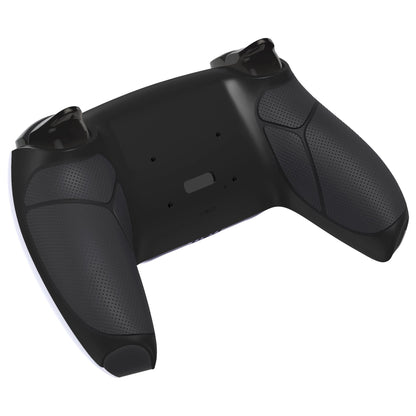 eXtremeRate Retail Black Performance Rubberized Grip Redesigned Back Shell for ps5 Controller eXtremerate RISE Remap Kit - Controller & RISE Remap Board NOT Included - UPFU6001