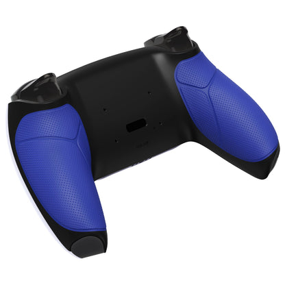 eXtremeRate Retail Blue Performance Rubberized Grip Redesigned Back Shell for PS5 Controller eXtremerate RISE Remap Kit - Controller & RISE Remap Board NOT Included - UPFU6003