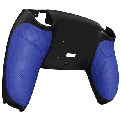 eXtremeRate Retail Blue Performance Rubberized Grip Redesigned Back Shell for PS5 Controller eXtremerate RISE Remap Kit - Controller & RISE Remap Board NOT Included - UPFU6003