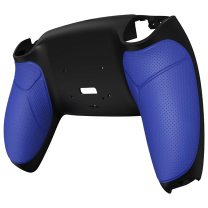 eXtremeRate Retail Blue Performance Rubberized Grip Redesigned Back Shell for PS5 Controller eXtremerate RISE Remap Kit - Controller & RISE Remap Board NOT Included - UPFU6003