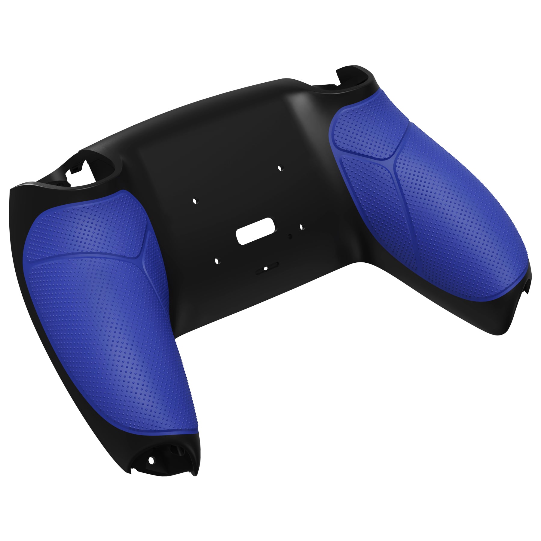 eXtremeRate Retail Blue Performance Rubberized Grip Redesigned Back Shell for PS5 Controller eXtremerate RISE Remap Kit - Controller & RISE Remap Board NOT Included - UPFU6003