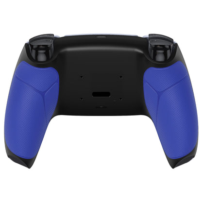 eXtremeRate Retail Blue Performance Rubberized Grip Redesigned Back Shell for PS5 Controller eXtremerate RISE Remap Kit - Controller & RISE Remap Board NOT Included - UPFU6003