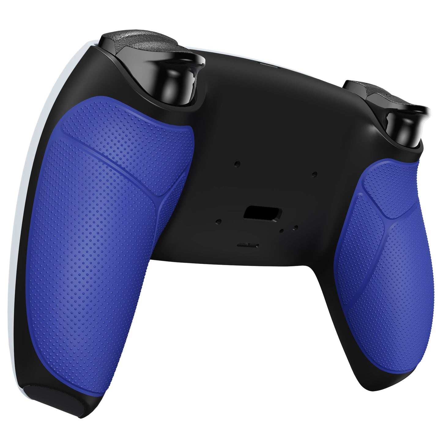 eXtremeRate Retail Blue Performance Rubberized Grip Redesigned Back Shell for PS5 Controller eXtremerate RISE Remap Kit - Controller & RISE Remap Board NOT Included - UPFU6003