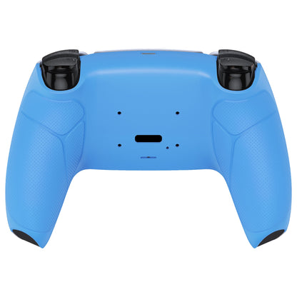 eXtremeRate Retail Starlight Blue Performance Rubberized Grip Redesigned Back Shell for PS5 Controller eXtremerate RISE Remap Kit - Controller & RISE Remap Board NOT Included - UPFU6006