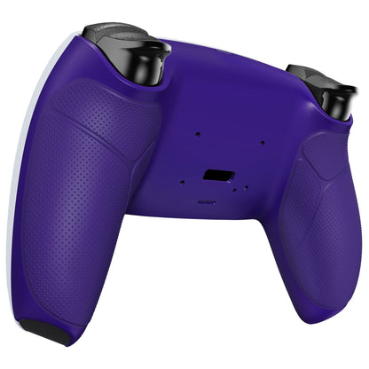 eXtremeRate Retail Galactic Purple Performance Rubberized Grip Redesigned Back Shell for PS5 Controller eXtremerate RISE Remap Kit - Controller & RISE Remap Board NOT Included - UPFU6007