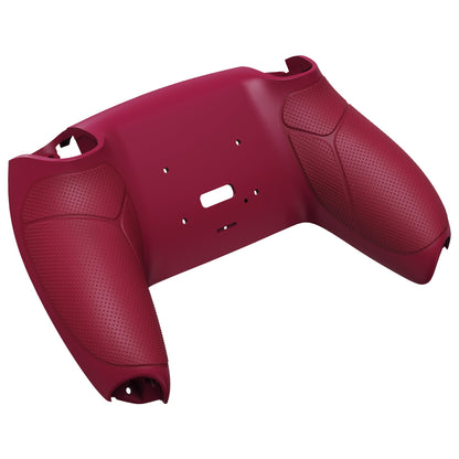 eXtremeRate Retail Cosmic Red Performance Rubberized Grip Redesigned Back Shell for PS5 Controller eXtremerate RISE Remap Kit - Controller & RISE Remap Board NOT Included - UPFU6008