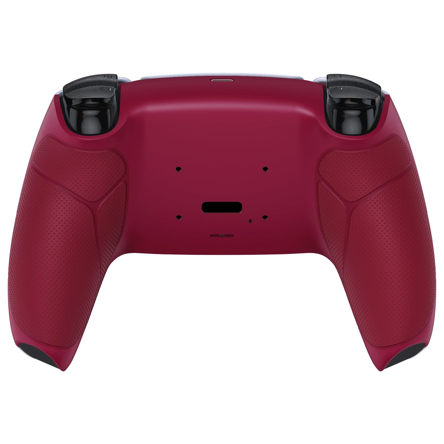 eXtremeRate Retail Cosmic Red Performance Rubberized Grip Redesigned Back Shell for PS5 Controller eXtremerate RISE Remap Kit - Controller & RISE Remap Board NOT Included - UPFU6008