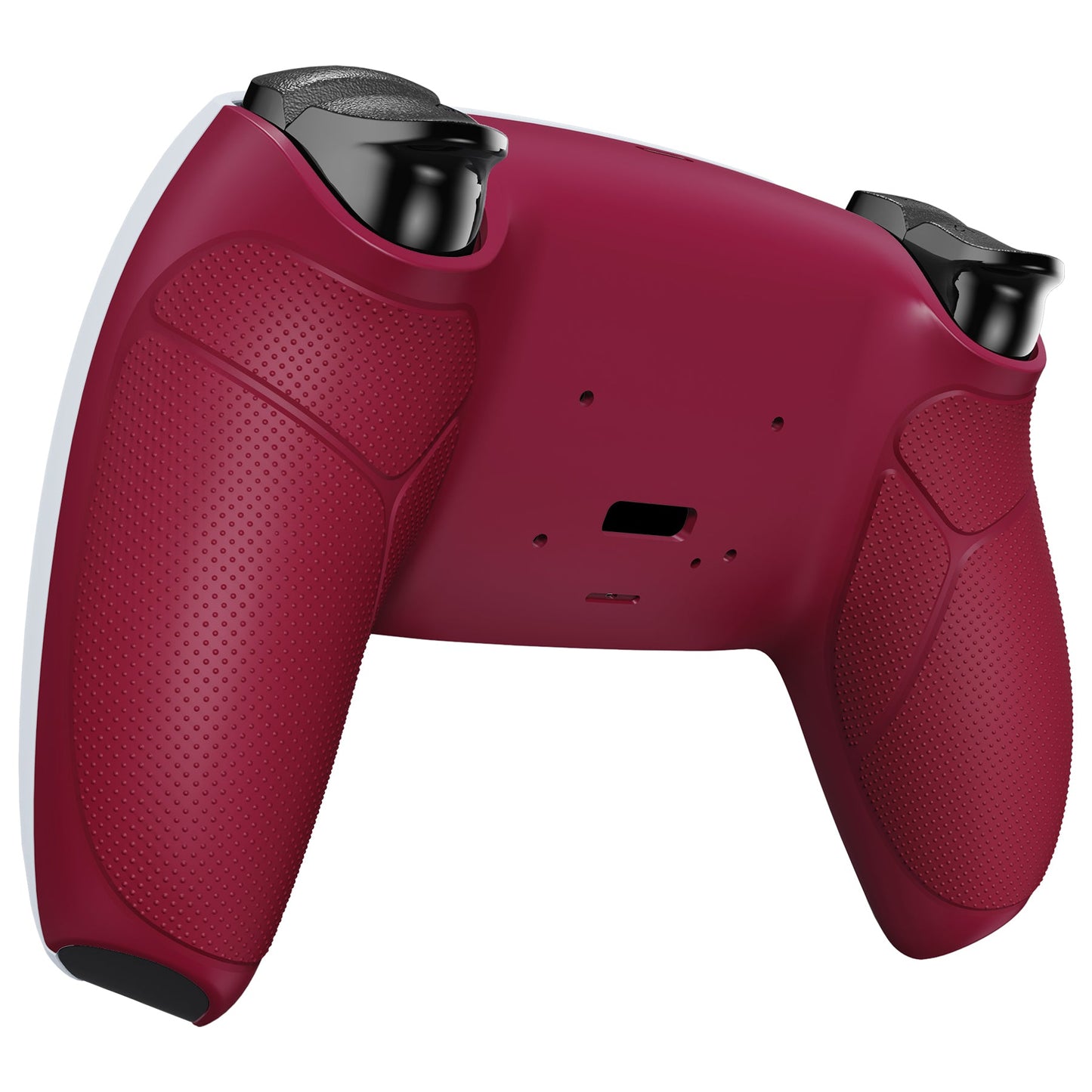 eXtremeRate Retail Cosmic Red Performance Rubberized Grip Redesigned Back Shell for PS5 Controller eXtremerate RISE Remap Kit - Controller & RISE Remap Board NOT Included - UPFU6008