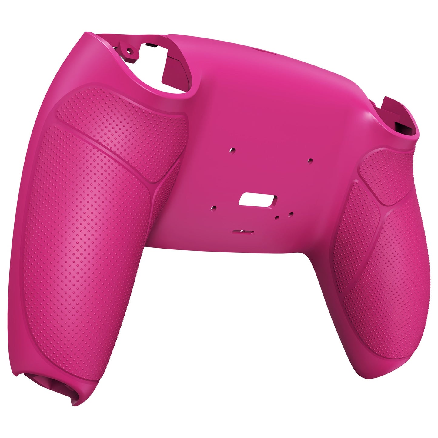 eXtremeRate Retail Nova Pink Performance Rubberized Grip Redesigned Back Shell for PS5 Controller eXtremerate RISE Remap Kit - Controller & RISE Remap Board NOT Included - UPFU6009