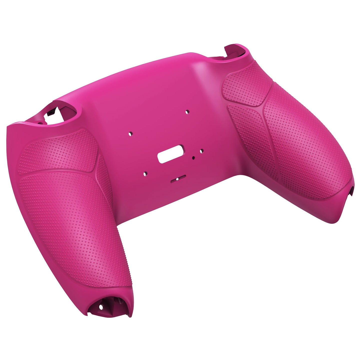 eXtremeRate Retail Nova Pink Performance Rubberized Grip Redesigned Back Shell for PS5 Controller eXtremerate RISE Remap Kit - Controller & RISE Remap Board NOT Included - UPFU6009