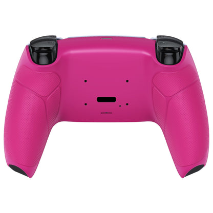 eXtremeRate Retail Nova Pink Performance Rubberized Grip Redesigned Back Shell for PS5 Controller eXtremerate RISE Remap Kit - Controller & RISE Remap Board NOT Included - UPFU6009