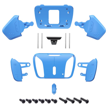 eXtremeRate Retail Starlight Blue Replacement Redesigned K1 K2 K3 K4 Back Buttons Housing Shell for ps5 Controller eXtremeRate RISE4 Remap Kit - Controller & RISE4 Remap Board NOT Included - VPFM5005