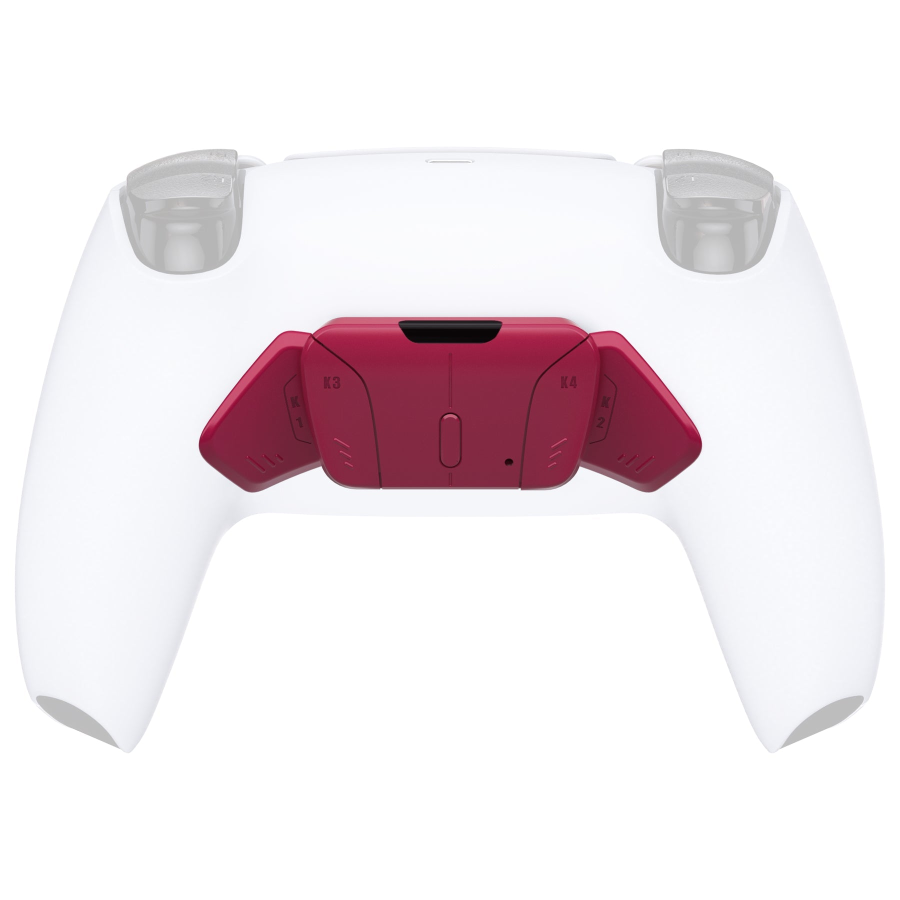 eXtremeRate Retail Turn RISE to RISE4 Kit - Redesigned Cosmic Red K1 K2 K3 K4 Back Buttons Housing & Remap PCB Board for ps5 Controller eXtremeRate RISE & RISE4 Remap kit - Controller & Other RISE Accessories NOT Included - VPFM5007P