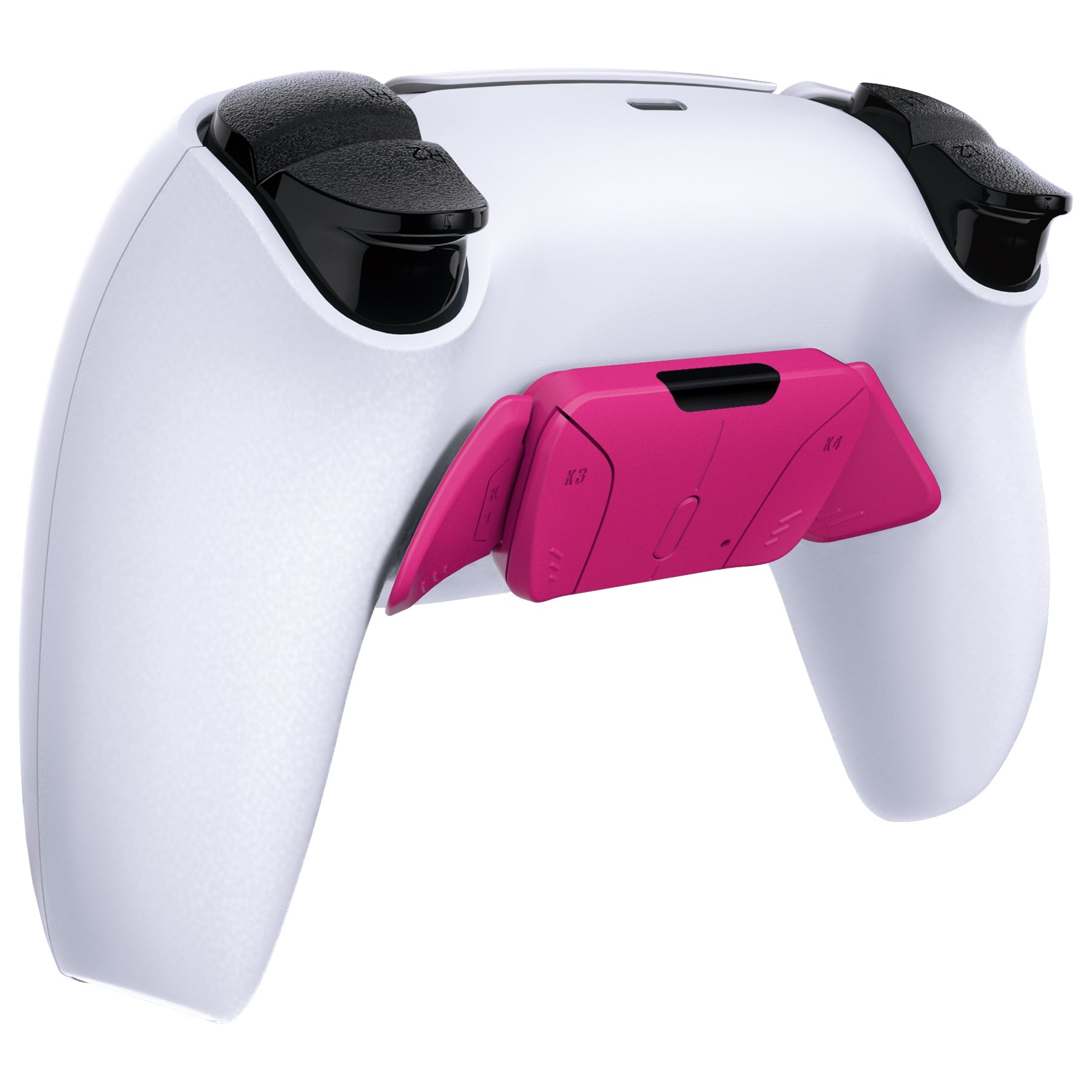 eXtremeRate Retail Nova Pink Replacement Redesigned K1 K2 K3 K4 Back Buttons Housing Shell for PS5 Controller RISE4 Remap Kit - Controller & RISE4 Remap Board NOT Included - VPFM5008