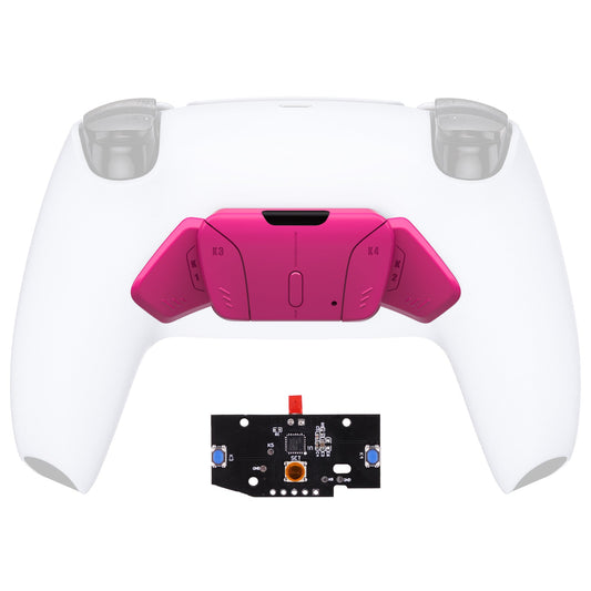 eXtremeRate Retail Turn RISE to RISE4 Kit ¨C Redesigned Nova Pink K1 K2 K3 K4 Back Buttons Housing & Remap PCB Board for PS5 Controller eXtremeRate RISE & RISE4 Remap kit - Controller & Other RISE Accessories NOT Included - VPFM5008P