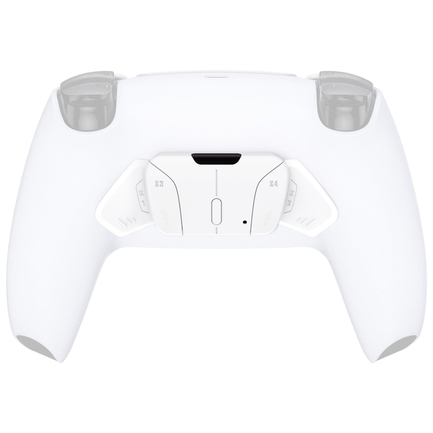 eXtremeRate Retail Turn RISE to RISE4 Kit-Redesigned White K1 K2 K3 K4 Back Buttons Housing & Remap PCB Board for ps5 Controller eXtremeRate RISE & RISE4 Remap kit - Controller & Other RISE Accessories NOT Included - VPFP3001P