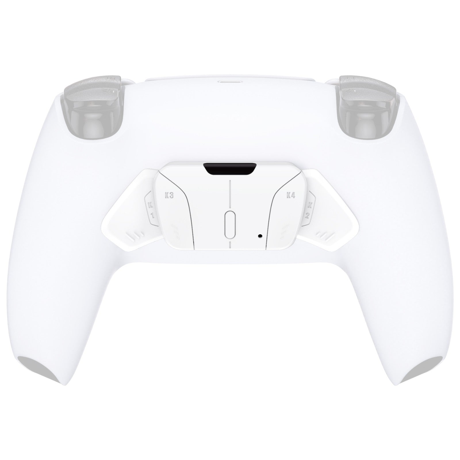 eXtremeRate Retail Turn RISE to RISE4 Kit-Redesigned White K1 K2 K3 K4 Back Buttons Housing & Remap PCB Board for ps5 Controller eXtremeRate RISE & RISE4 Remap kit - Controller & Other RISE Accessories NOT Included - VPFP3001P