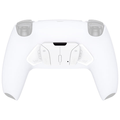 eXtremeRate Retail Turn RISE to RISE4 Kit-Redesigned White K1 K2 K3 K4 Back Buttons Housing & Remap PCB Board for ps5 Controller eXtremeRate RISE & RISE4 Remap kit - Controller & Other RISE Accessories NOT Included - VPFP3001P